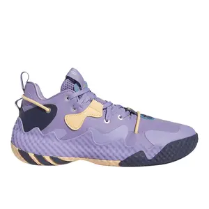 adidas Mens Harden Volume 6 Basketball Sneakers Shoes - Purple
