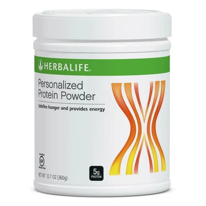 Herbalife Personalized Protein Powder Unflavored 12.7 oz Soy and Whey Blend for Daily Protein Intake and Muscle Maintenance
