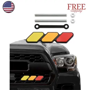 Grille Decor Badge, 3-Color Upgrade Emblem