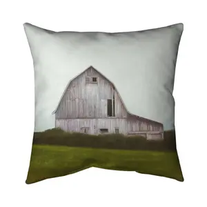 Begin Home Decor 5541-1616-AR3 16 x 16 in. Rustic Barn Living Room Pillow - Cozy Home Decor Accent
