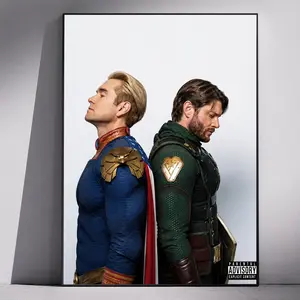 [No Frame] The Boys Side by Side Poster, The Boys Character Posters, Gift for Fans