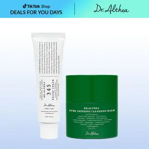 [Dr.Althea Official] 2-Step Cleanser & Moisturizer Set - Cleanser & Moisturizer, Gentle, Vegan, Korean Skincare for All Types