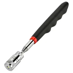 Telescoping Magnetic Pickup Tool with LED Light for Hard to Reach Spot - Perfect Gift for Men (x1)