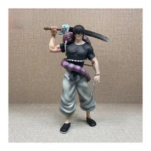 21cm Toji Figure GK Jujutsu Kaisen Figurine King of Artist Fushiguro Toji Action Figures Standing Model PVC Festival Toy Gifts