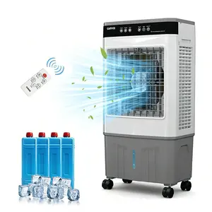 Evaporative Air Cooler, 3500CFM Swamp Cooler, 120°Oscillation Air Cooler with Remote Control,Portable Air Conditioners, 24H Timer, 3 Modes & Wind Speeds for Outdoor Indoor Use, 11.6 Gallon