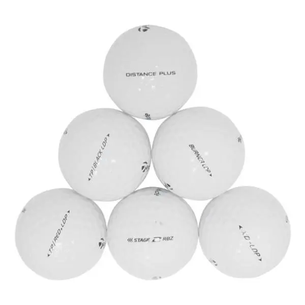 TaylorMade Recycled Golf Balls - Mint Grade Mixed Models Ball Set, Good Value Golf Equipment for Everyday Play, Varied Performance, Golfers