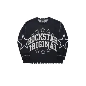 Starlux Black Knit Sweater