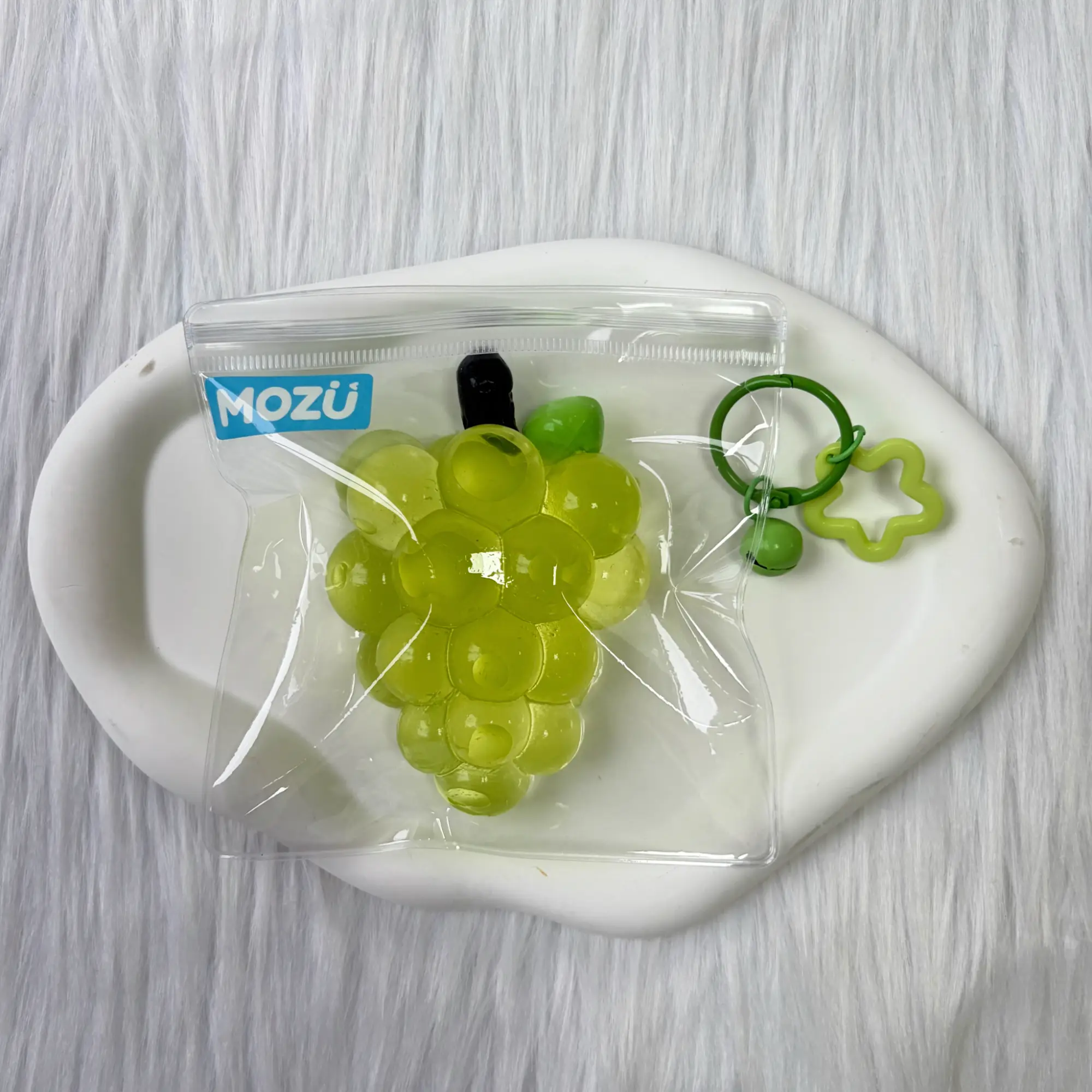 Non-Toxic Classic Squish Texture Taba Green Grape Silicone Slow Rebound Squishy - 153g Sensory Fidget Toy, Squishy Squeeze Fidget, Finger Manipulation Stress Relief, Ideal for Birthday, Holiday Gifts