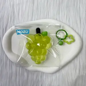 [Classic Squish Texture] taba squishy Green Grape , Fidgets Toy for Stress Relief & Fun – Perfect for Party, Birthday, Holiday & Christmas Gifts – Silicone Material [153g]