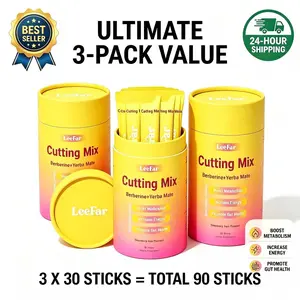 [Live Exclusive] LeeFar Cutting Drink Mix – | HO Strawberry Açaí Flavor – | (30 Servings)