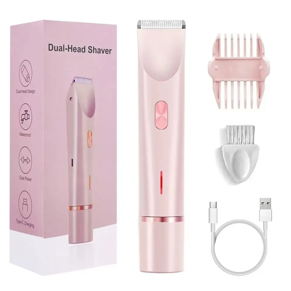 Women's Electric Shaver & Epilator - Hair Removal Tool for Underarm, Private Area, Arms & Legs - Full Body Trim, All-in-1 Unit