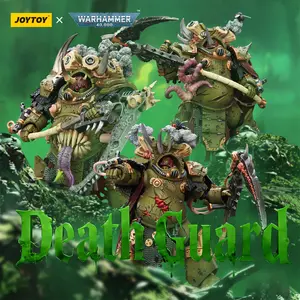 JOYTOY 1/18 Death Guard Deathshroud Terminator Action Figure Set (3PCS), Officially Licensed Authentic Collectible Model, Collectible Figurine, Ideal for New Year Gifting
