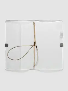 A5 Slim Clear Vinyl Travel Notebook Cover