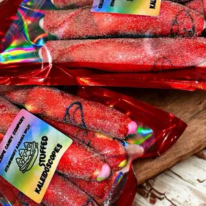 Strawberry Banana Split STUFFED Kaleidoscopes- 6Ct