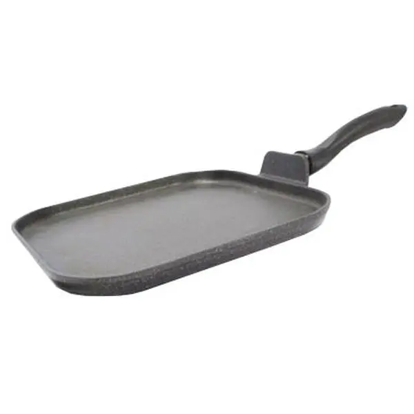 Neware 11" MARBLE Nonstick Square Griddle Comal- for all types of stoves Pans Glass Cookware