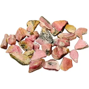1LB Pound Bulk Lot Argentina Pink Rhodochrosite Rough Gemstone Lapidary
