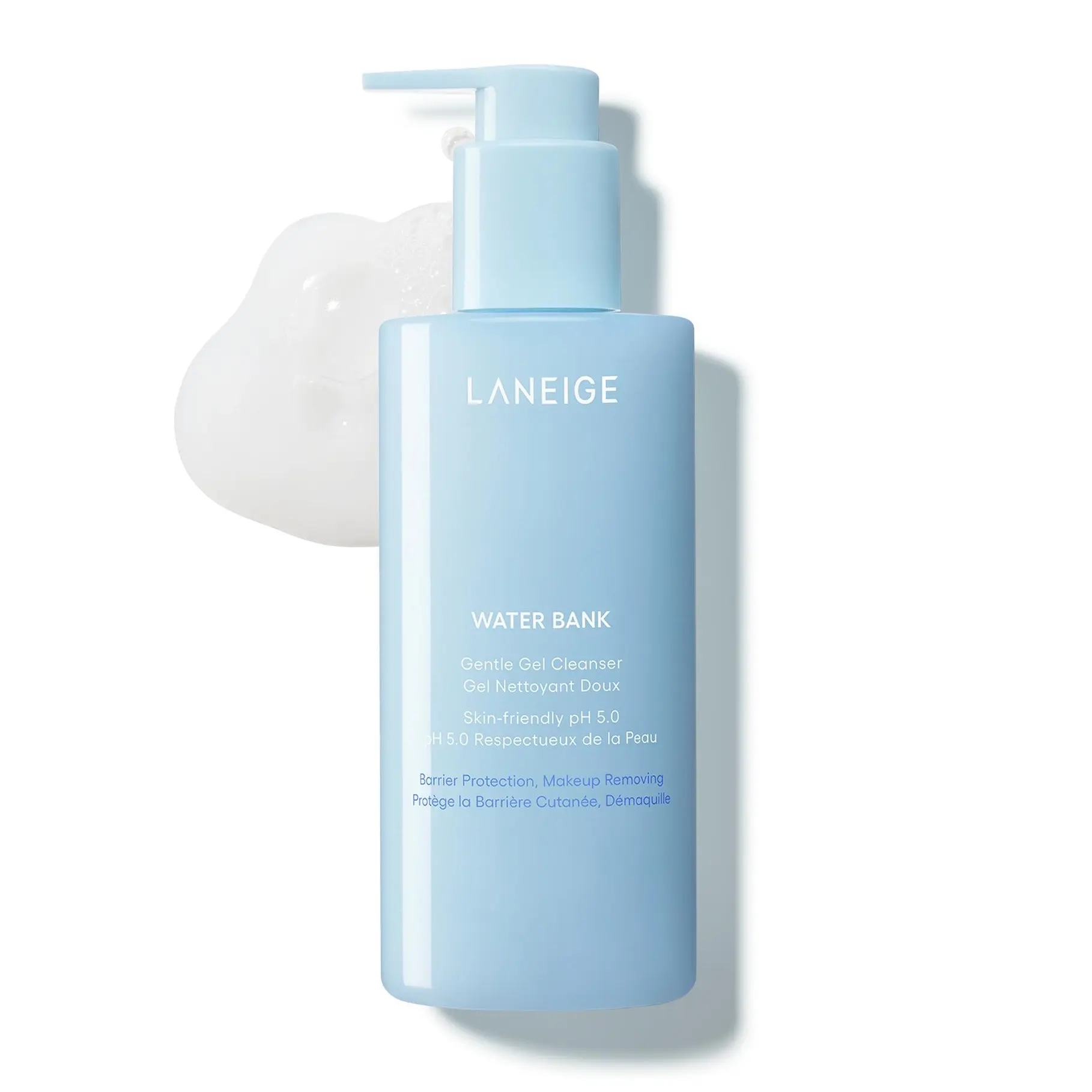 Laneige Water Bank Gentle Gel Cleanser, Korean Skincare, Blue Hyaluronic Acid, Hydrating, Cleansing Laneige Water Bank Gentle Gel Cleanser, Korean Skincare, Blue Hyaluronic Acid, Hydrating, Cleansing