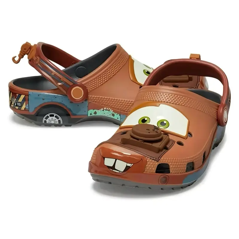 Limited Edition Tow Mator Classic Clogs Tow Truck Cartoon Slippers