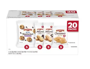 Pepperidge Farm Cookies Variety Pack, Snack Packs, 20 Pk
