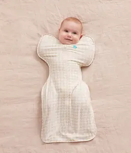 Swaddle Up™ 1.0 TOG Cotton Tan Houndstooth Swaddle Up™ 1.0 TOG Cotton Tan Houndstooth