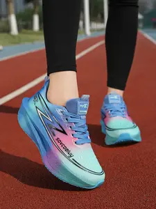 Women's Lightweight Breathable Sneakers, Textile + Carbon Board, Low Top, All Seasons, Casual Style, Perfect for Hiking and Travel, Lace up sneakers