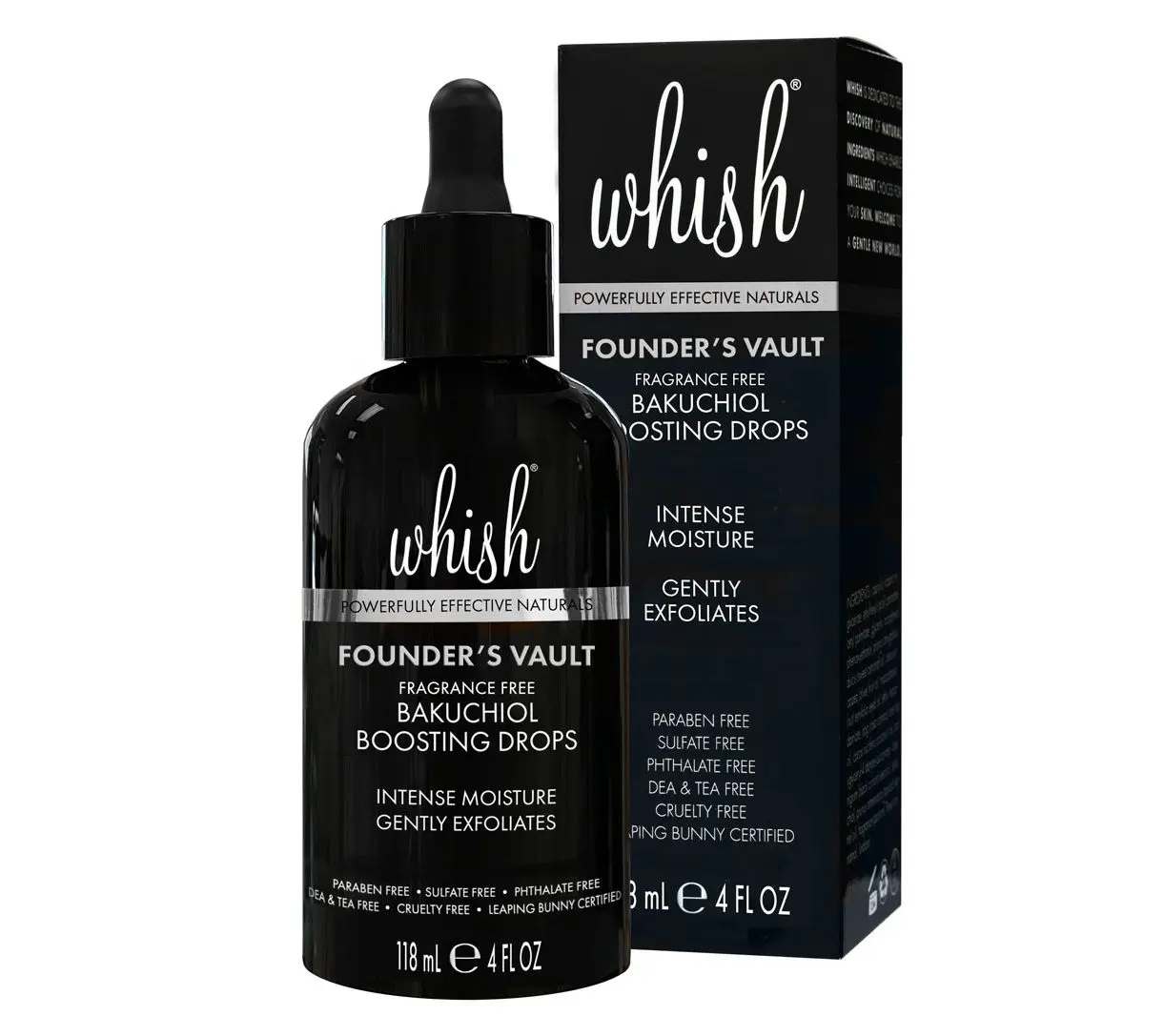 Whish Founders Vault Bakuchiol Boosting Drops 4oz