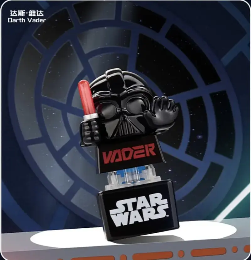 MINISO Disney Star Wars Mandalorian Grogu Keycap Blind Box | Cute Baby Yoda Stormtrooper Mechanical Keyboard Keycaps | Gaming Desk Setup Decor | Summer Vibes Gift for Movie Fans