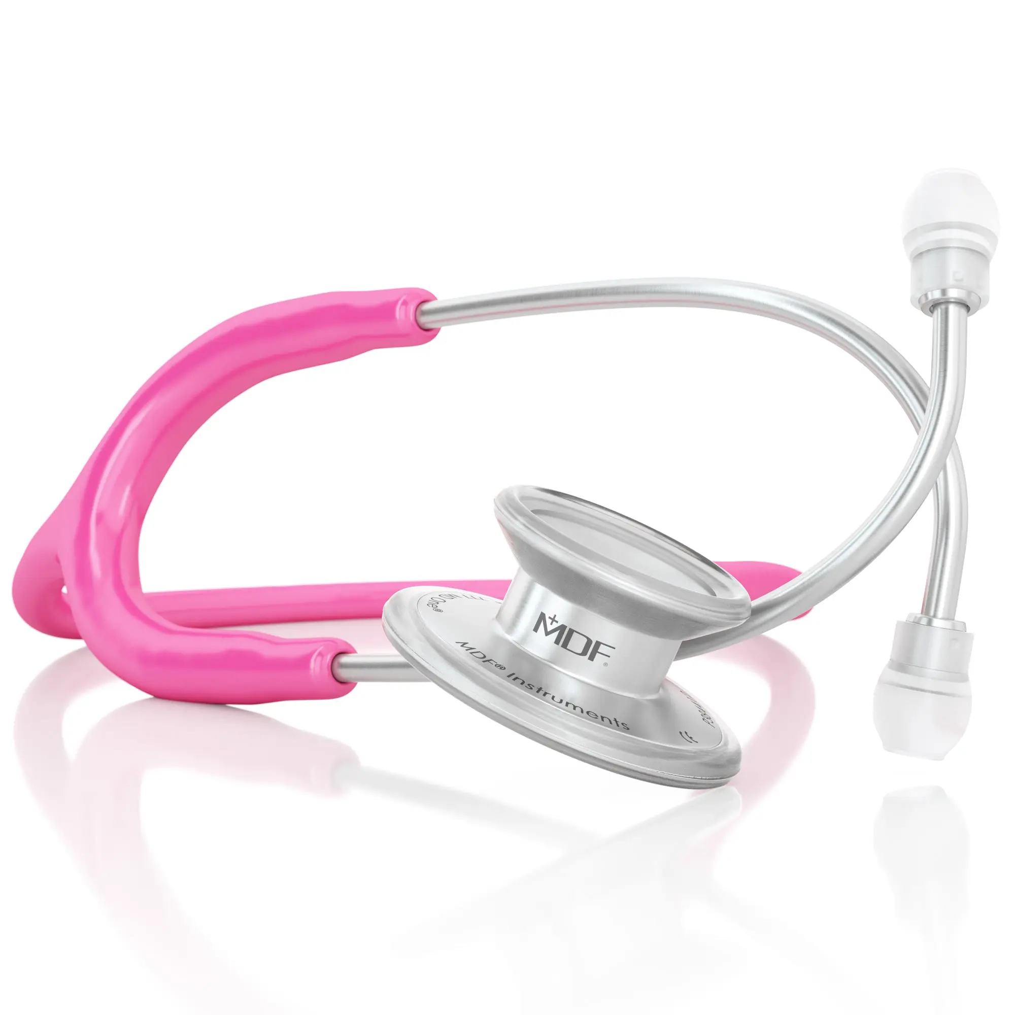 MD One® Adult Stethoscope - Bright Pink