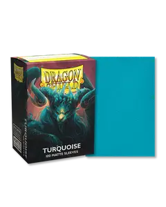 Dragon Shield 100ct Box - Matte Turquoise