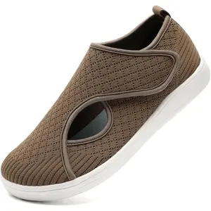 Women Diabetic Shoes with Wide Toe and Adjustableclosure Comfortable Easy On/Off for Walking Lightweight and Breathable