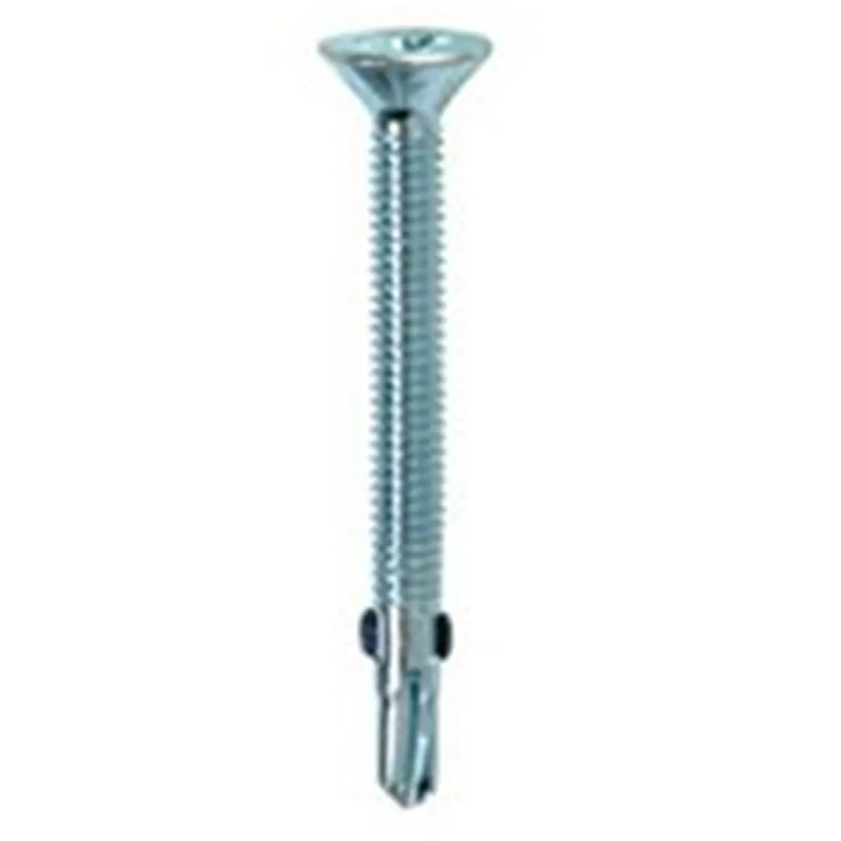 Self-Tapping Metal Bolts 21384, 12 x 2.75 Size, Flat Head, Drill Point, Steel Framing Compatible Fasteners