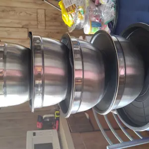 Mixing Bowls with Airtight Lids, 20 piece Stainless Steel Metal Nesting Bowls, Non-Slip Silicone Bottom, Size 7, 3.5, 2.5, 2.0,1.5, 1,0.67QT Great for Mixing, Baking, Serving