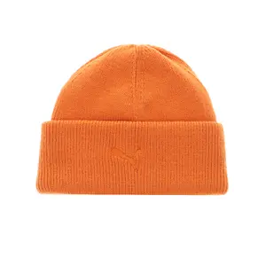 PUMA Mens Mini Cat Watchman Beanie Casual - Orange