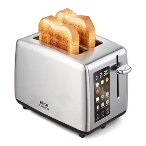Elite Cuisine SmartToast 2-Slice Toaster with Touch Screen