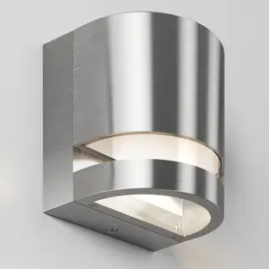 Valor Round LED indoor-outdoor wall light
