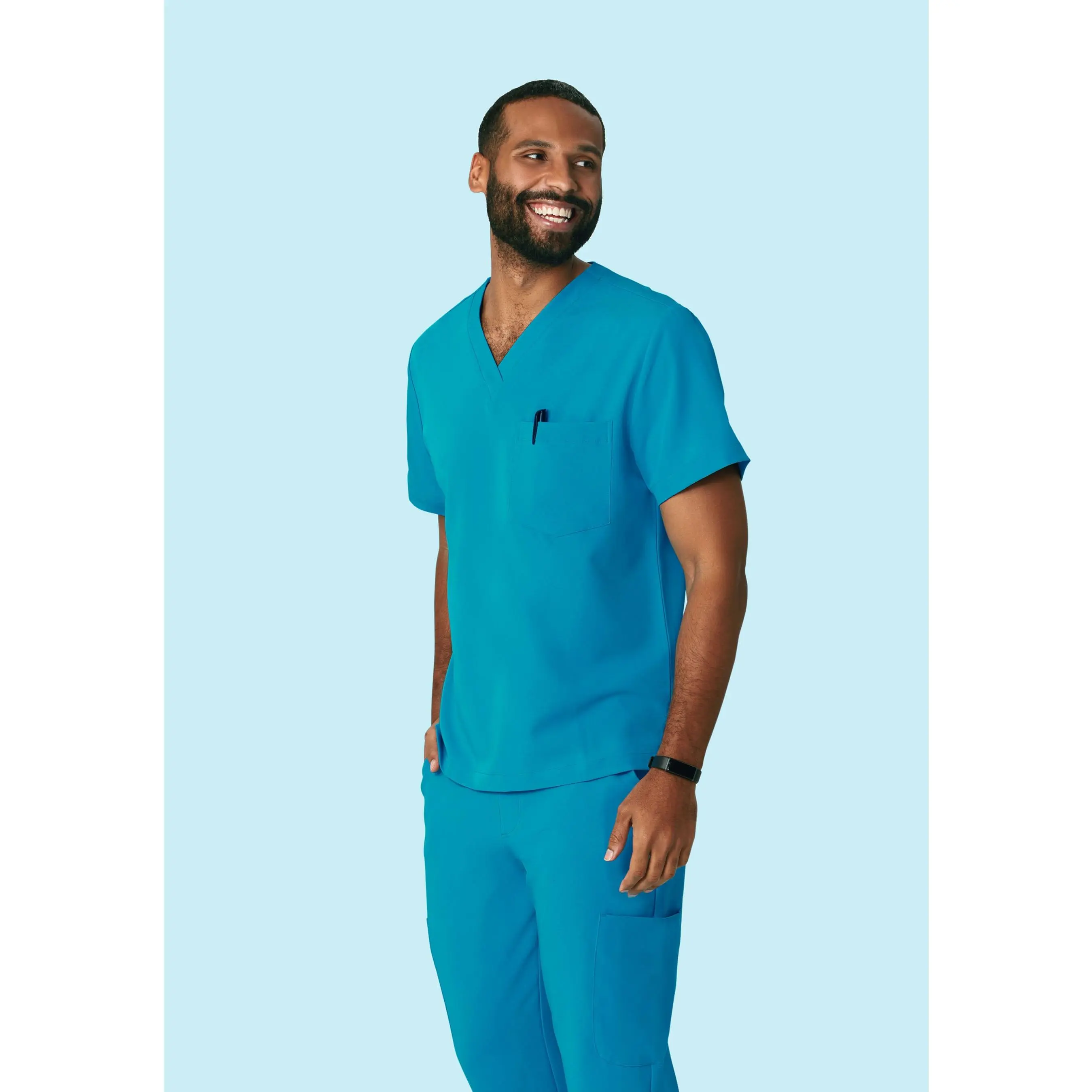 Two Pocket Top Azure