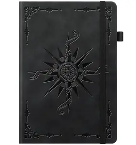 Lined Journal Notebook, A5 200 Pages Leather Journals For Writing Women & Men Travel,business,work & School,college Ruled Notebooks Hardcover Journaling Notebooks Daily Diary, 5.7'' X 8.3''