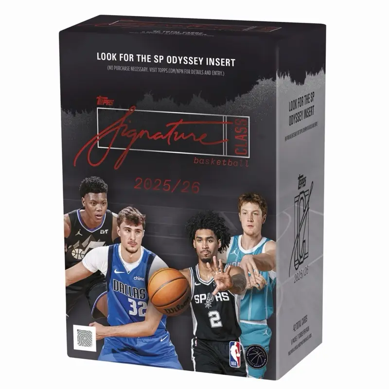 25-26 Topps Signature Class Basketball Blaster Box! (Look for SP Odyssey Insert!)