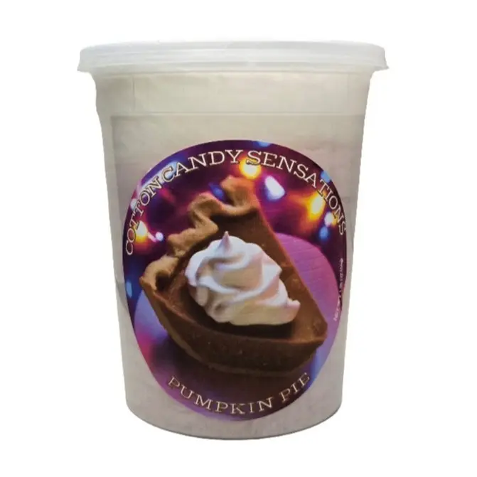 Pumpkin Pie Gourmet Cotton Candy - Cotton Candy Sensations 200+ Flavors