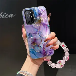 OnePlus 8T flower suit bracelet phone Case For OnePlus 8T with TPU Shock proof design perfect for popular