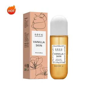 Vanilla Scented Perfume, Long Lasting French Vanilla Fragrance for Women & Men, Aromatic Fruity Fragrance, Natural Ingredients Perfume for Daily Use, Gift for Festivals, Cosmetics, Fruit Floral Scent