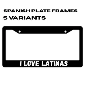 SPANISH Plate Frames