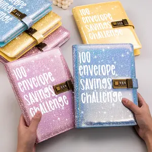 Money Saving Challenge 100 Envelopes Binder - Easy and Fun Way to Save $5,050 with Cash Envelopes for Home, School, and Father's Day
