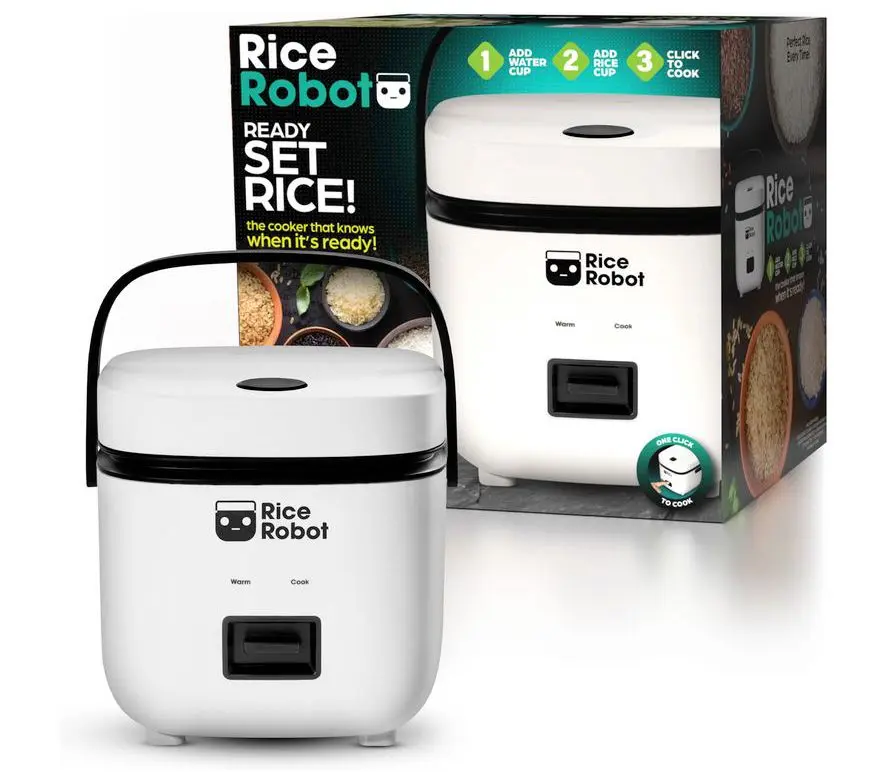 Rice Robot 1L Space Saving Ceramic Nonstick Rice Cooker Rice Robot 1L Space Saving Ceramic Nonstick Rice Cooker