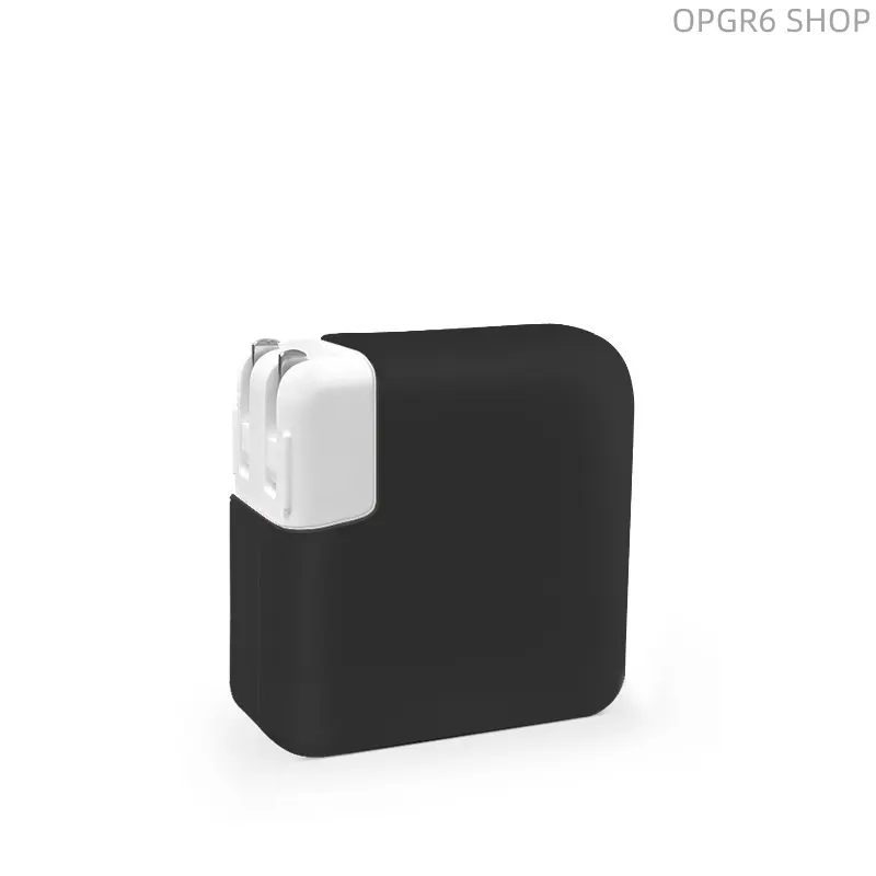 Anti-scratch Silicone Shell Fit MacBook Power Adapter, Full Wrap Charger Protector Sleeve For Apple Notebook