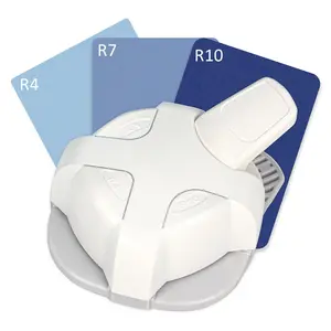 Bira Round Corner Punch, 3 in 1 Lever Action 3 Way Corner Craft Punch for Paper Crafting Scrapbooking