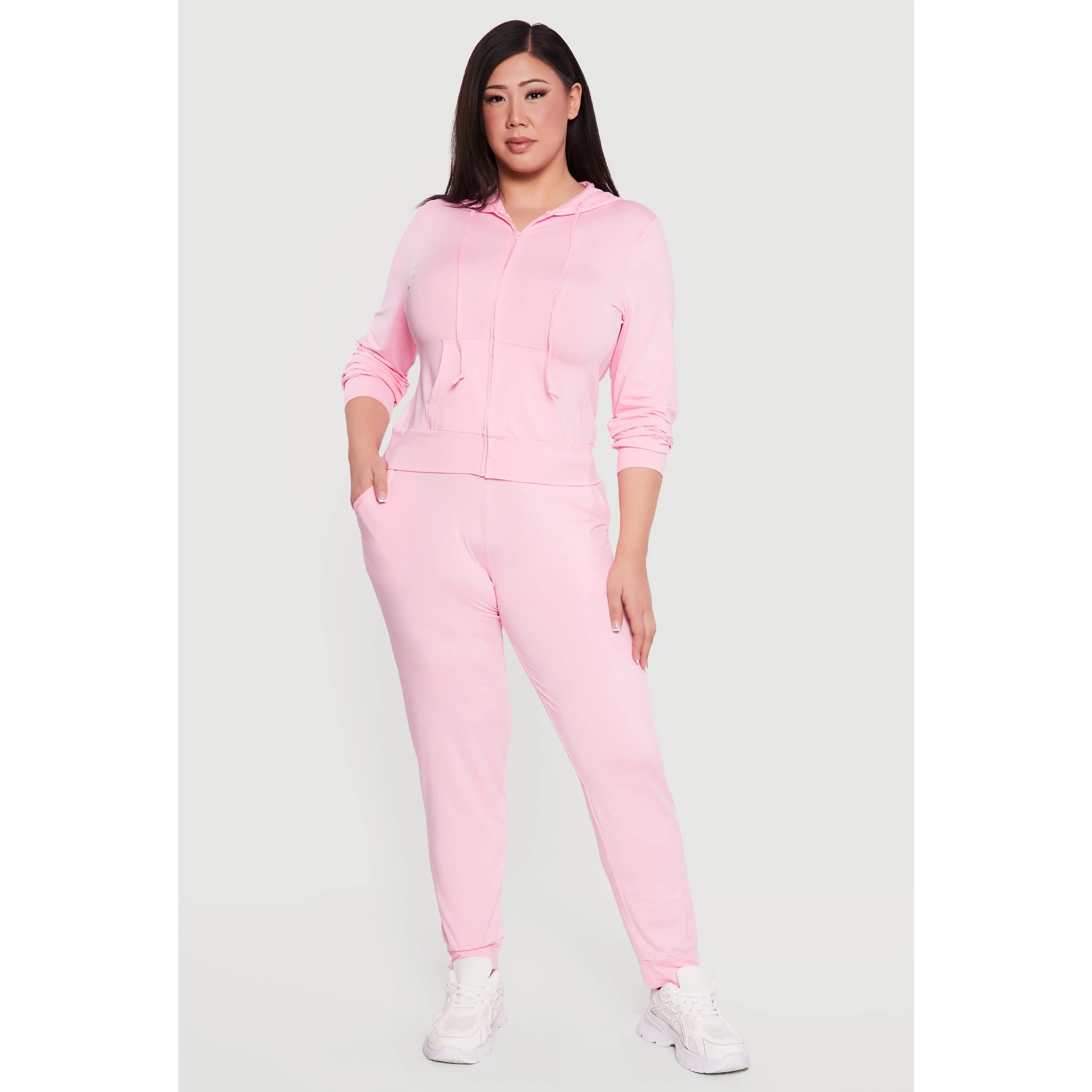 Plus Size Drawstring Joggers