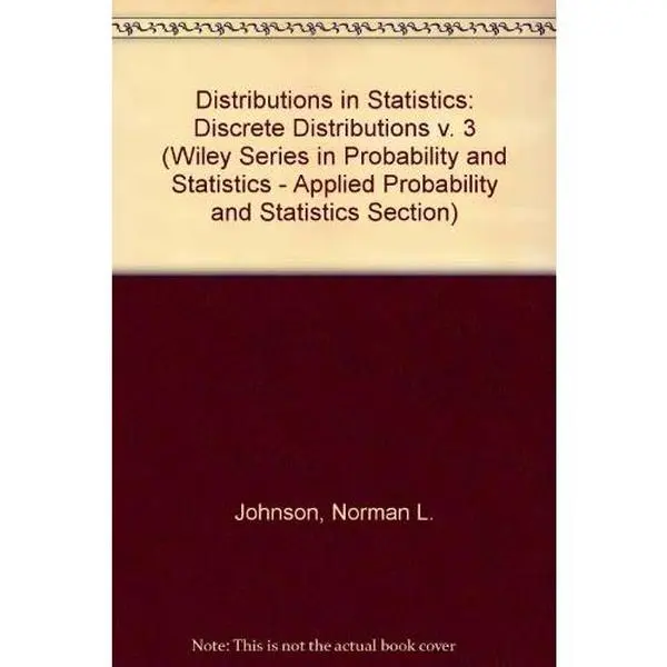 USED-Discrete Distributions: Distributions in Statistics (Wiley Series in Probability and Statistics - Applied Probability and Statistics Section) by Norman L. Johnson (Hardcover)