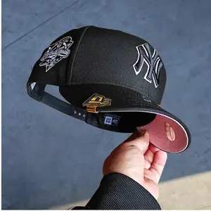 New Era New York Yankees Pink Baseball 9FORTY Cap Embroidery - World Series Side Patch Gorras De Béisbol Para Hombres, Adjustable Back Closure Classic Logo