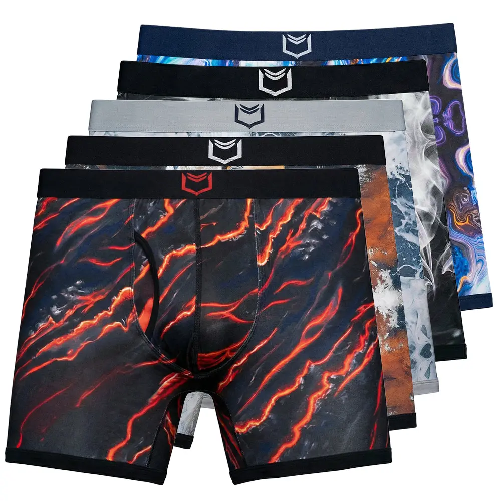 SHEATH 4.0 Bamboo Elements Men's Pouch Boxer Brief 5" (5 Pack)